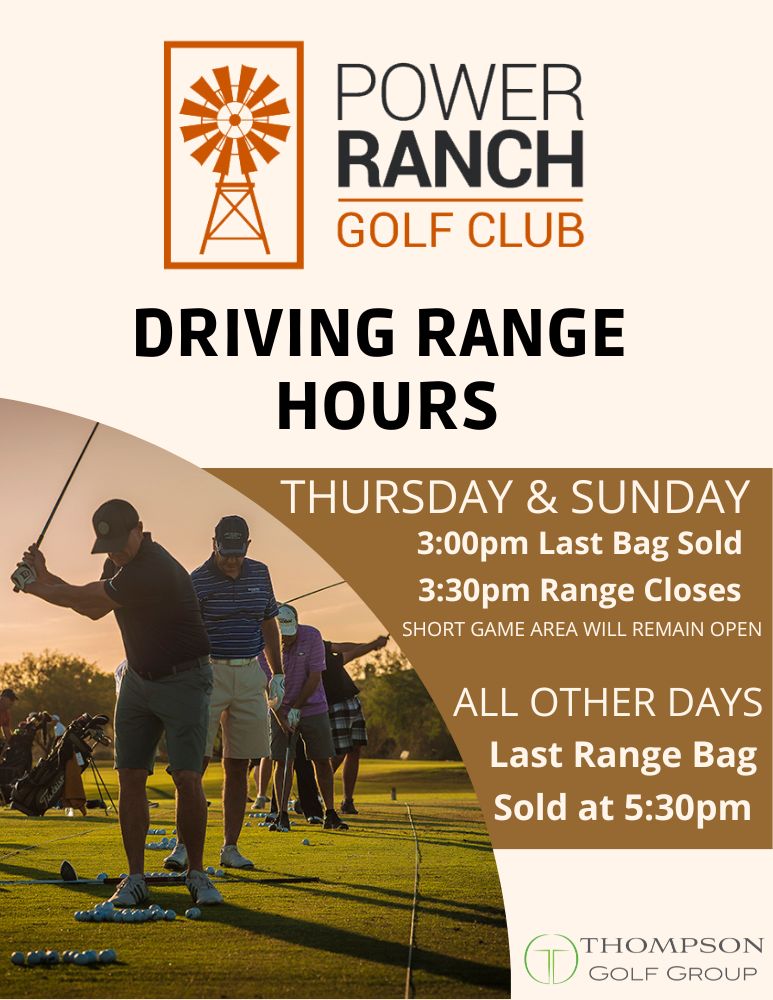 PRGC Driving Range Hours Web
