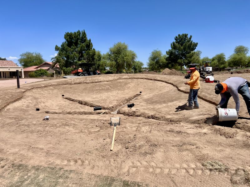 Greenside Bunker Rehab