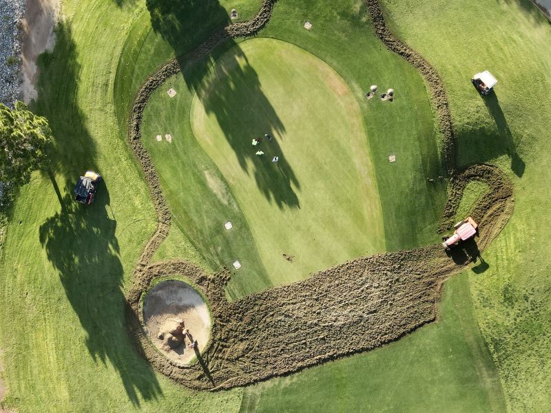Demo and Removal of Greens
