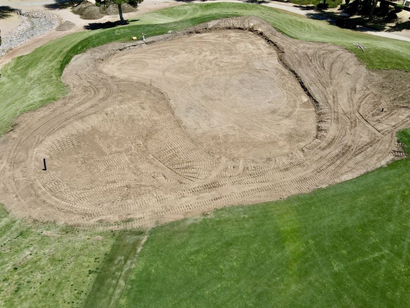 Demo and Removal of Greens